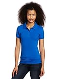 Lee Uniforms Juniors Stretch Pique Polo, Royal Blue, Medium