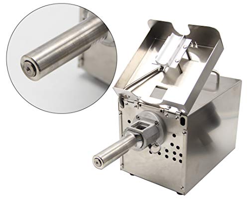 image for NEWTRY Automatic Stainless Steel Electric Small Home Oil Press Machine