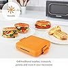 Morphy-Richards-511644-MICO-Toastie-Toasted-Sandwich-Maker-Microwavable-Cookware-Silicone-and-coated-metal-Orange Morphy Richards 511644 MICO Toastie Toasted Sandwich Maker Microwavable Cookware, Silicone and Coated Metal, Orange