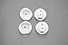 YunYiYi 2 Pairs Anti-Slip Soft Silicone Replacement Eartips Earbud Ear Tips Buds Compatible with Apple AirPods Earphones