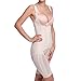 Shymay Women's Full Body Shaper Waist Cincher Thigh Slimmer Open Bust Shapewear Bodysuit (Purple, XX-Large)