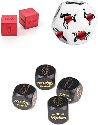Aamina 7 Piece Creative The Best Selling Premium Sex Dice for Foreplay and Party for Men and Women Role Playing Gaming Dice