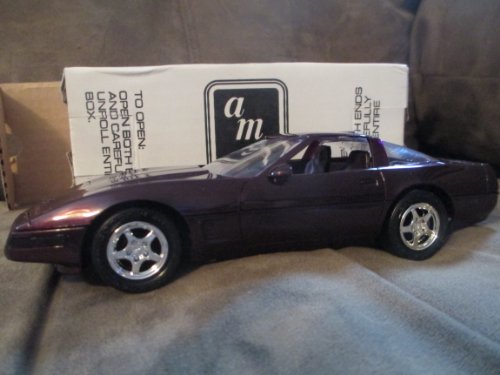 #6667 Ertl/AMT 1995 Corvette ZR-1, Dark Purple Metallic 1/25 Plastic Promo,Fully Assembled