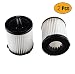 Podoy DCF-21 Vacuum Filter for Compatible with Eureka AS1000 EF91B 67821 68931 68931A EF91 EF-91 EF-91B Airspeed Washable Reusable Vacuum Filter Cup Filter Replacement 3271AVZ 3271BLU (Pack of 2)