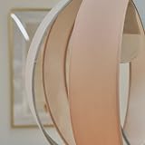 MiniSun Modern Pink Fabric Cocoon Pendant Light Shade 29cm view 8
