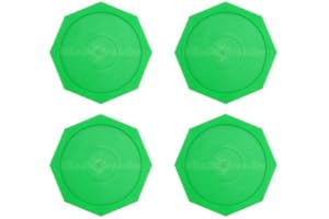 Billiard Evolution 4 Green Octagonal Air Hockey Pucks