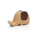 Future Wood Elephant Pen Holder Container With Phone Holder Desk Organizer (Wooden)