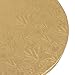 Juvale 12-Inch Gold Cake Drum Boards - 3-Pack Round Gold Foil Cardboard Cake Boards - Sturdy Disposable Decorating Supplies & Dessert Bases
