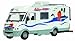 Dickie Toys Holiday Camper Van Vehicle Playset