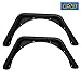 EAG Body Armor Tube Fenders with 3 inch Flares Black Textured Fit for 76-86 Jeep Wrangler CJ7