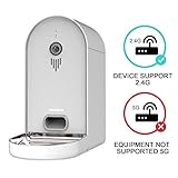 DOGNESS Automatic WiFi Dog/Cat Smart Camera Feeder - 6.5lbs Large Capacity App Control Food Dispenser with WiFi, Portion Control, Voice Recording,Timer Programmable (Grey)