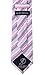 Striped Ties for Men - Woven Necktie - Pink