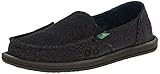 Sanuk Women's Donna Paige Flat,Black,7 M US