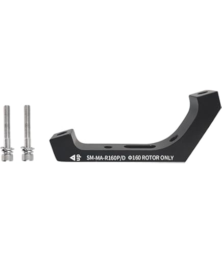 Amazon.com : Wolf Tooth Post to Flat Mount Brake Adapter : Sports