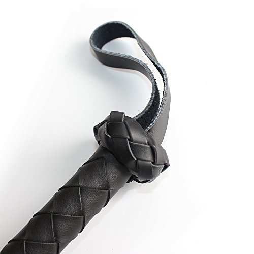 SUNLAND Cat Woman Whip Costumes Whip Cosplay Supplies for Halloween (Black) - Thumbnail 3