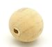 Large Wooden Beads for Crafts - Pack of 200 9.5mm 3/8 x 5/32 Inch Hole Large Wood Beads for Crafts withHoles for DIY | Round Wooden Balls for Crafts | Wood Beads for Jewelry Making | Woodpeckers