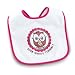 1st Birthday Owl Party Look Whoo's 1 Pink Bib