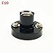E10 Lamp Socket Holder Screw Base, (Pack of 10)