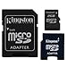 Kingston 2 GB microSD Flash Memory Card with SD and miniSD Adapters SDC/2GB-2ADP