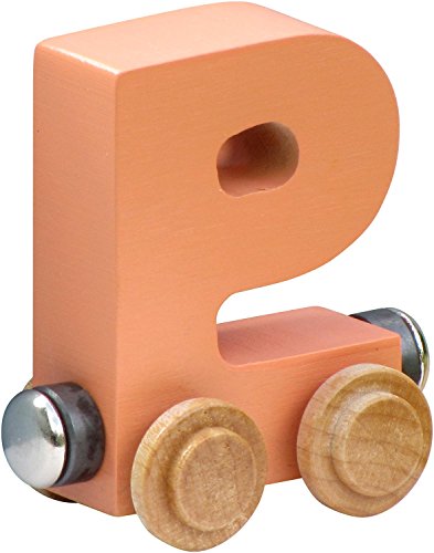 NameTrain Pastel Finish Letter Car P - Made in USA
