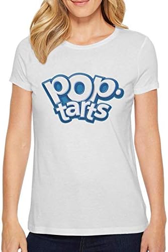 AINIJIAJ Women's Print Graphic Pop-Tarts-Logo- Comfort t Shirt