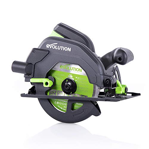 Evolution Power Tools - Scie Circulaire Multi-Matériaux F165Ccsl, 165 Mm, (230V)