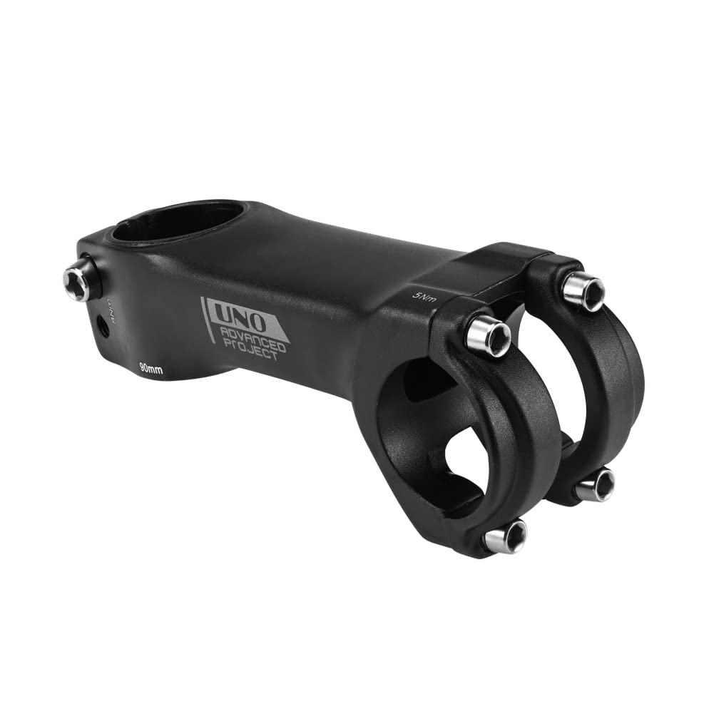 FOMTOR Bike Stem, 3D Bike Handlebar Stem, 7 Degree 31.8 90mm Bike Stem, Adjustable MTB Stem, Mountain Bike Handlebar Stem for Bicycle, Road Bike, MTB, BMX, Cycling