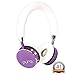 Puro Sound Labs BT2200 Volume Limited Kids’ Bluetooth Headphones – Safer Headphones for Kids – Studio-Grade Audio Quality & Noise Isolation – Purple