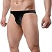Avidlove 2 Pack Men Underwear Cotton Thong Bikinis Black S