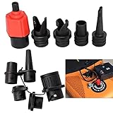 BUENNUS 9 Nozzles Car Air Compressor to Inflatable