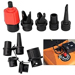 BUENNUS 9 Nozzles Car Air Compressor to Inflatable