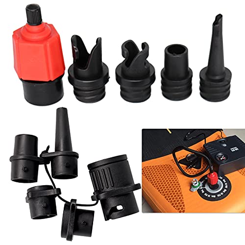 BUENNUS 9 Nozzles Car Air Compressor to Inflatable