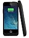 uNu Aero Series iPhone 5S Battery Case / iPhone 5 Battery with Wireless Charging Technology - (Black, Fits All Models Apple iPhone 5S & iPhone 5)
