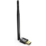 EDUP LOVE USB WiFi Adapter, Wireless 150Mbps Network Adapter WiFi Dongle 6dBi Antenna for Laptop Desktop PC Support Windows 1