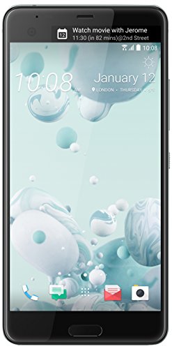 HTC U Ultra GSM Factory Unlocked Single SIM (USA warranty) - LTE Bands B1/B2/B3/B4/B5/B7/B8/B12/B17/B20/B28 TDD: Bands B38/B39/B40/B41 w/ 2CA, 3CA - (Ice White)