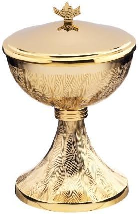 Ciborium. gilt, height 17cm