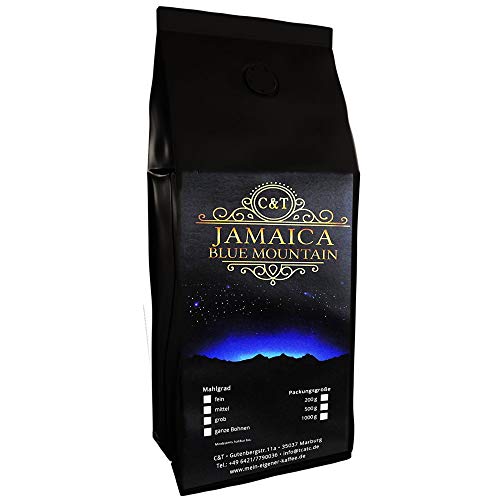 Kaffeebohne JAMAIKA BLUE MOUNTAIN AA 450 g als Ganze Bohne