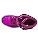 TUTUYU Kids 11 Colors LED Light Up Shoes High Top Fashion Flashing Sneakers Purple 34