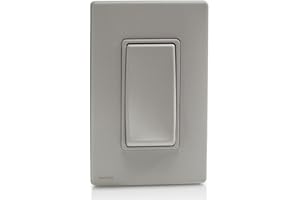 Leviton Renu 3-Way Switch Kit 15 Amp, RE153-KWS, Wood Smoke