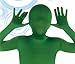 Child's Green Second Skin Suit, Large
