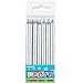 Silver Birthday Candles, 12ct