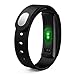 Fitness Tracker, Keoker QS80 Smart Bracelet Heart Rate Monitoring Calories Burned Fitness Tracker Bluetooth Waterproof Sport Wristband for IOS Android