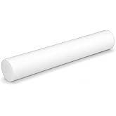 Healthy You Firm White PE Foam Roller (36" Full Round) | Just enough give to stay comfortable