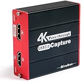 Mirabox USB 3.0 HD Capture Card 4K Pass-Through for PS5/Xbox/Camera Stream view 1