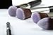 Professional Grade Labeled Kabuki Makeup Brush Set -8PCs