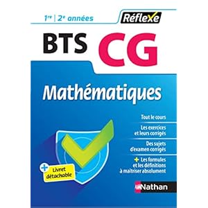 Guide – Mathématiques – BTS CG – Réflexe – 2024