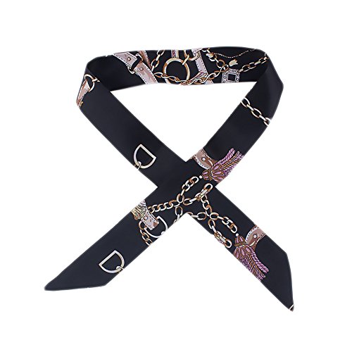 Y-HOT Twilly Handbag Silk Ribbon Scarf Decor Bag Package Hairband Head Neck Tie