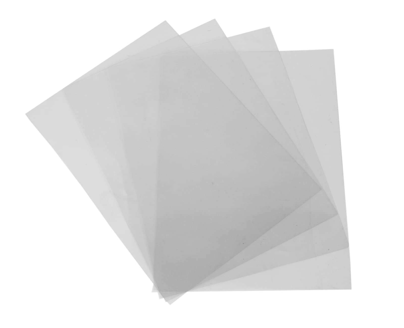 RAYSON Binding Covers, 200-micron, A4, PVC Plastic Binder Covers for Bound Documents, Clear, Pack of 100