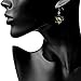 Siskiyou Sports NHL Crystal Dangle Earrings