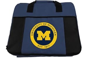 R and R Imports Michigan Wolverines Seat Cushion Officially Licensed Collegiate Product Navy